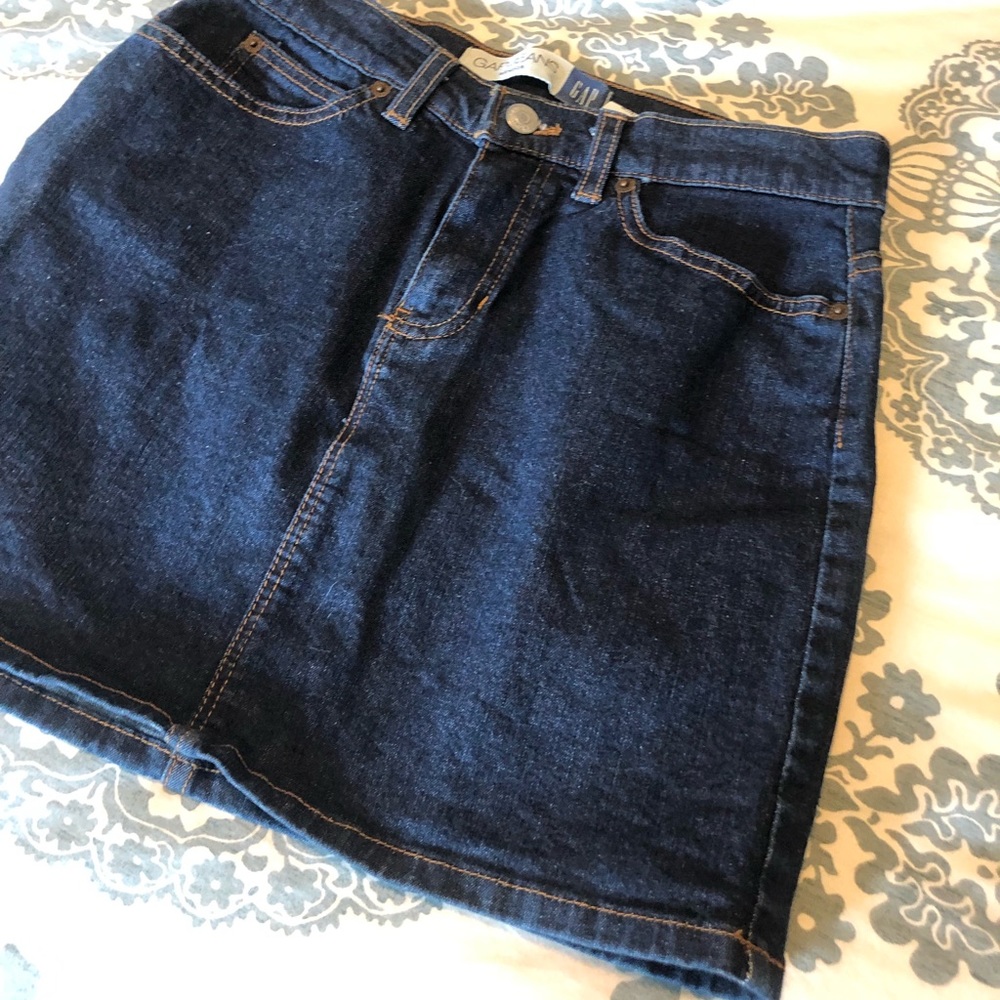 GAP jean skirt